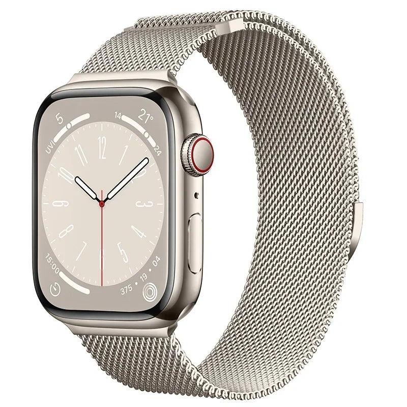 Apple Watch Milanese Loop Strap – Stylish & Secure | Abhi Khariden!