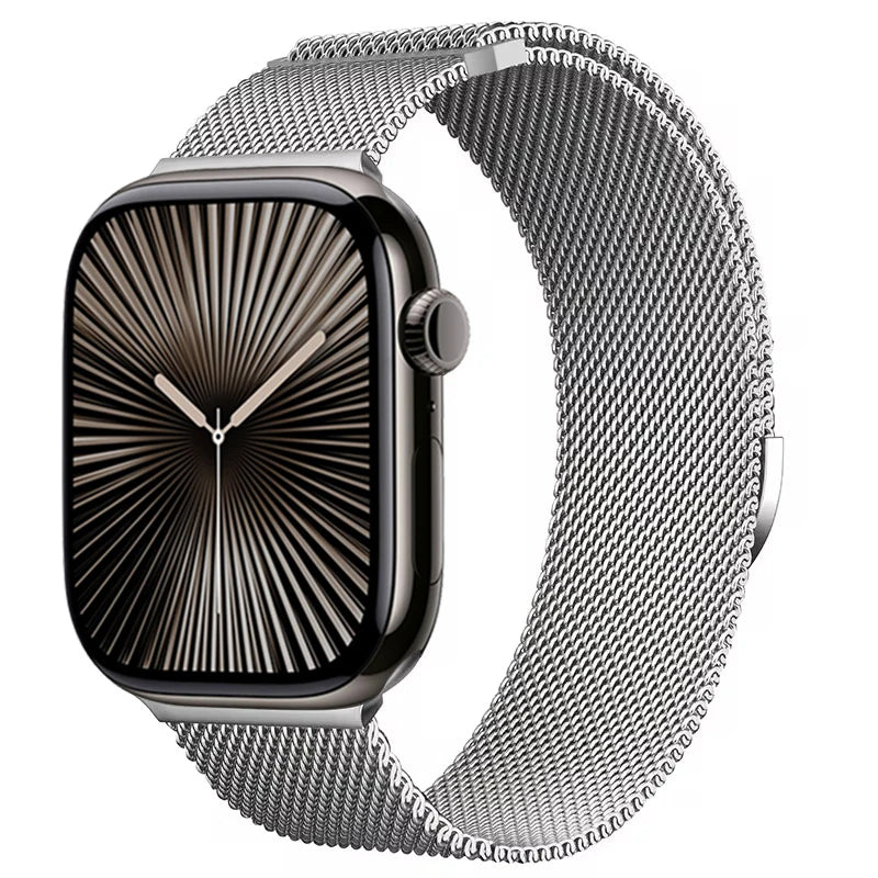 Apple Watch Milanese Loop Strap – Stylish & Secure | Abhi Khariden!