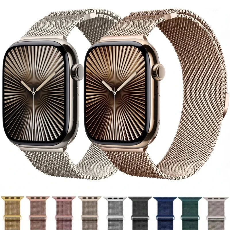 Apple Watch Milanese Loop Strap – Stylish & Secure | Abhi Khariden!